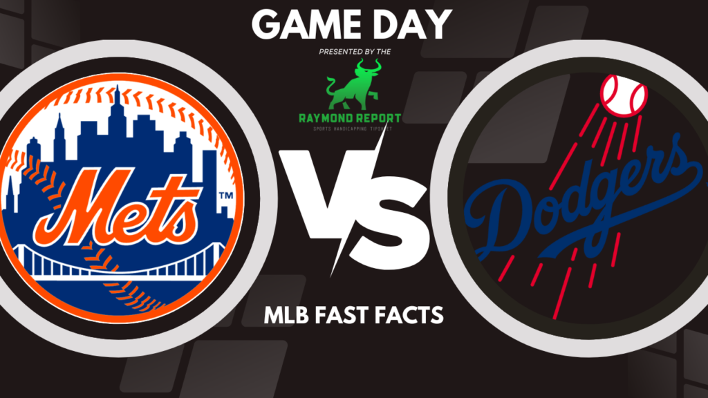 Mets vs. Dodgers fast facts Sports Betting Stats