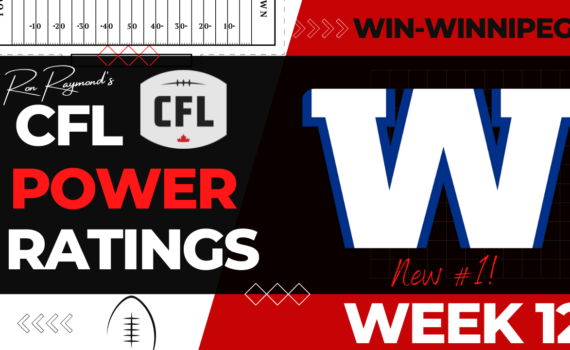 CFL Week 12 Power Ratings