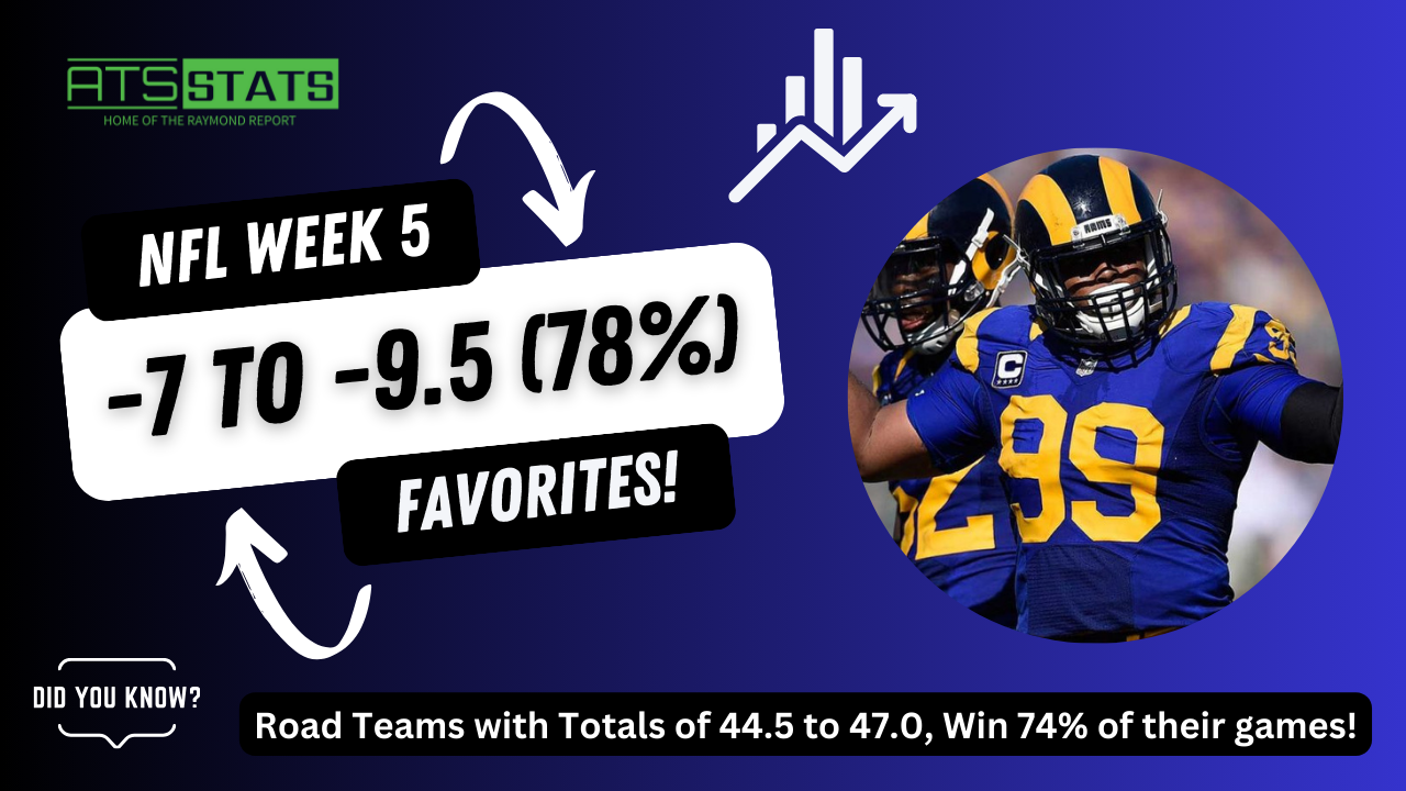 NFL Week 5 betting guide - everything you need to win