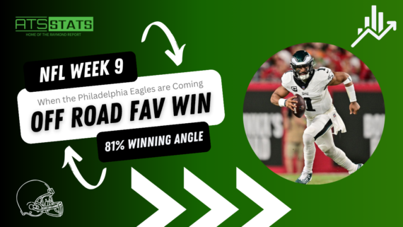 NFL Betting Analysis Week 9