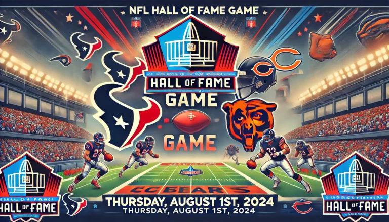 2024 Hall of Fame Game Preview