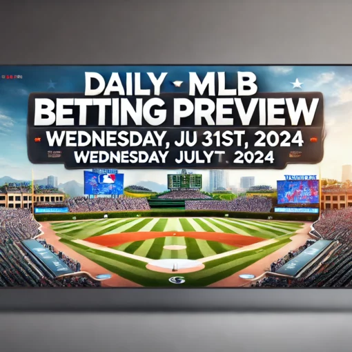 MLB Baseball Previews July 31 2024