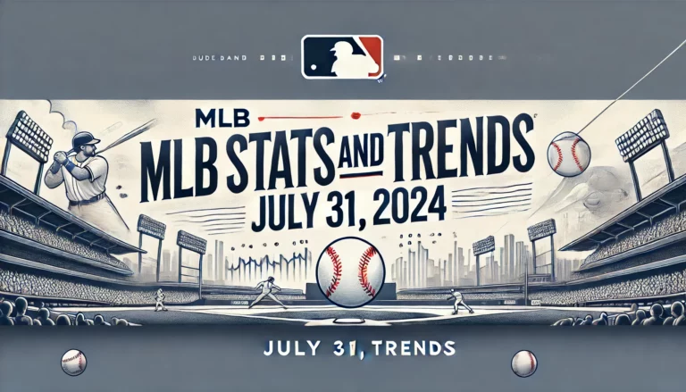 mlb stats and trends