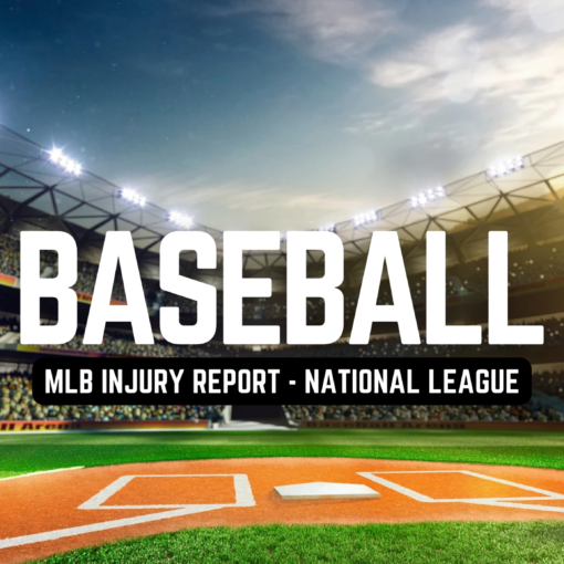 MLB NL INJURY REPORT JULY 5