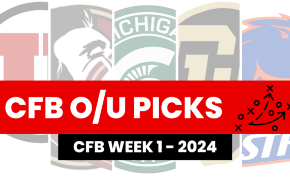 CFB Week 1 OVERUNDER Picks