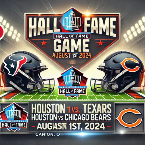 NFL Hall of Fame Game August 1st