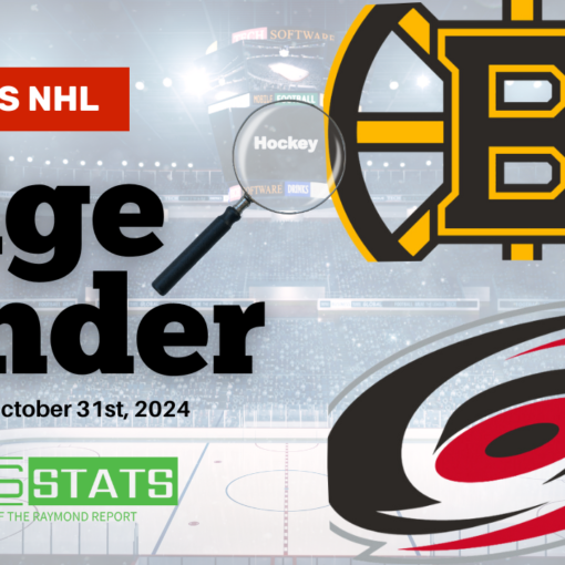 NHL Edge Finder Oct 31