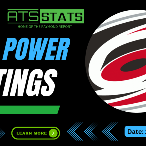 NHL Power RATING Week 4