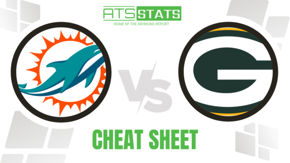 Cheat Sheet Dolphins vs Packers 2024