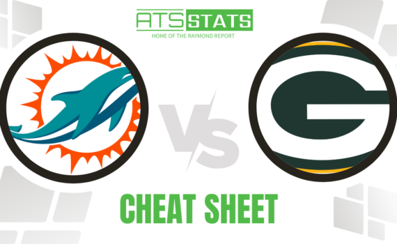 Cheat Sheet Dolphins vs Packers 2024