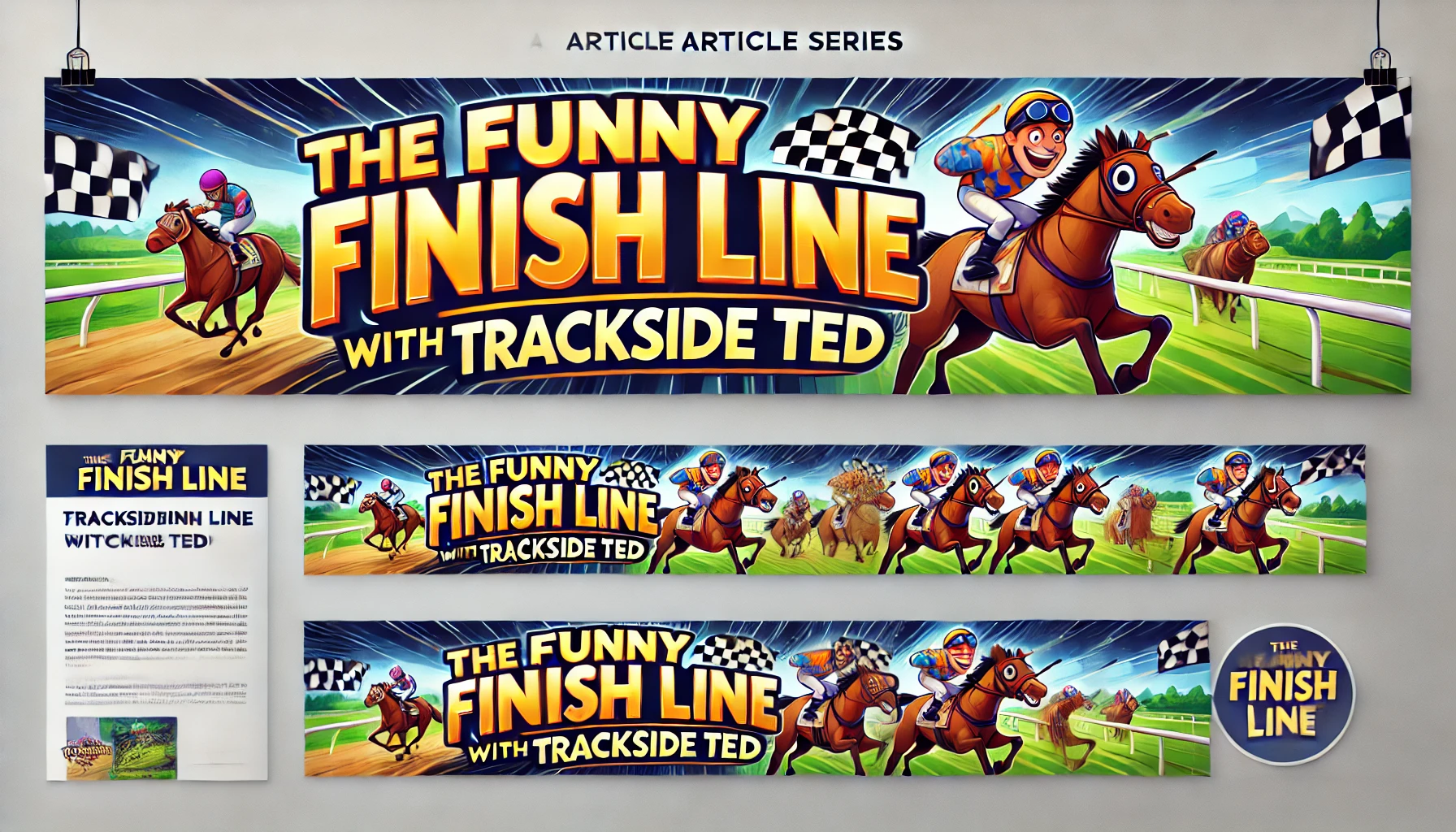 The Funny Finish Line with Trackside Ted